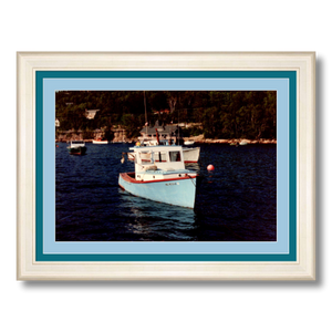 Seal Harbor - Framed - Satin Luster Paper
