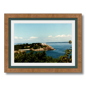 Walking Acadia - Framed - Satin Luster Paper