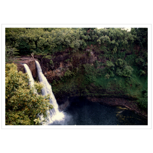 Wailua Falls II - Premium Giclee Paper