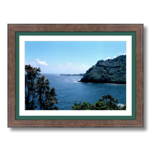 Maui Coast IV - Framed - Archival Canvas Paper