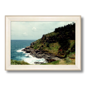 Kauai Coast I - Framed - Archival Canvas Paper