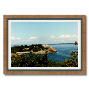 Walking Acadia - Framed - Satin Luster Paper