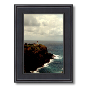 Kilauea Lighthouse II - Framed - Archival Canvas Paper