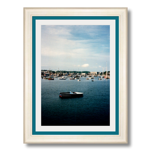 Gloucester Harbor II - Framed - Premium Giclee Paper