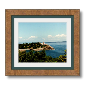Walking Acadia - Framed - Satin Luster Paper