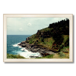 Kauai Coast I - Framed - Archival Canvas Paper