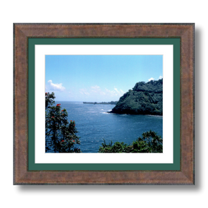 Maui Coast IV - Framed - Archival Canvas Paper