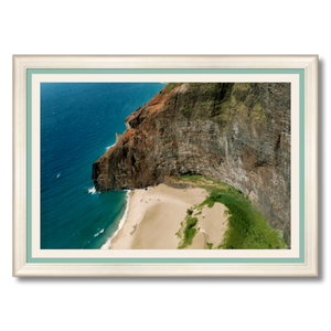 Nā Pali Coast II - Framed - Metallic Paper