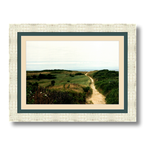 Wellfleet Seashore - Framed - Hahnemühle Torchon Papern