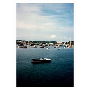 Gloucester Harbor II - Metallic Paper