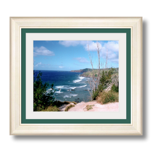 Maui Coast II - Framed - Archival Canvas Paper