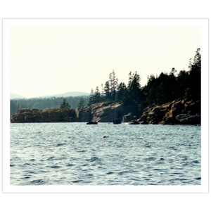 Sailing Acadia - Hahnemühle Torchon Paper