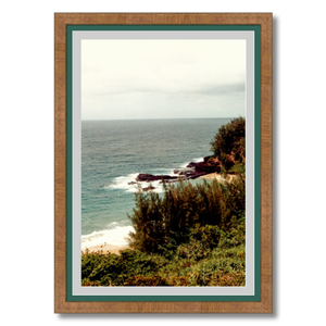 Kauai Coast II - Framed - Premium Giclee Paper