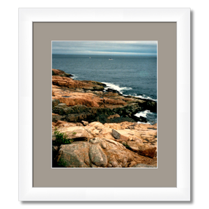Rockport II - Framed - Archival Linen Paper