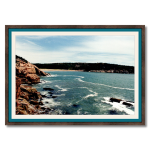 Walking Acadia II - Framed - Metallic Paper