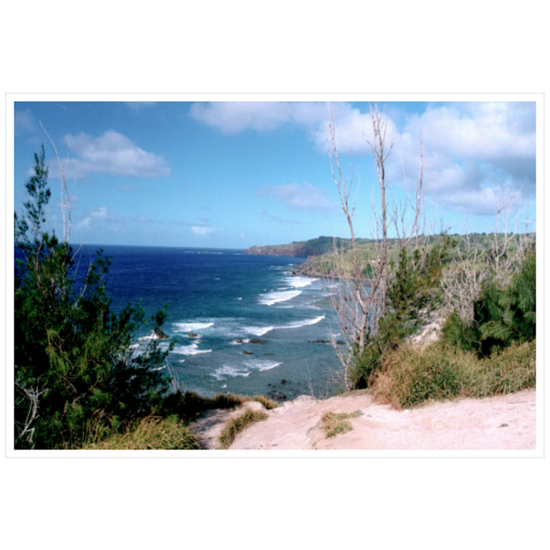 Maui Coast II - Archival Canvas Paper