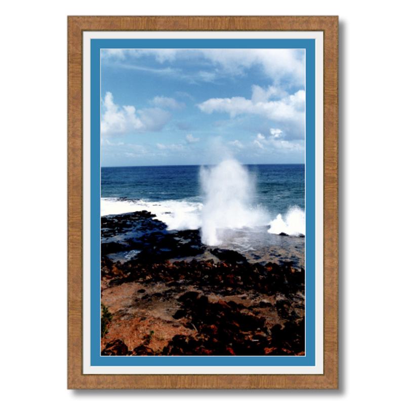 Na Pali Coast I - Framed - Metallic Paper