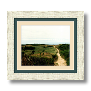 Wellfleet Seashore - Framed  - Hahnemühle Torchon Papern