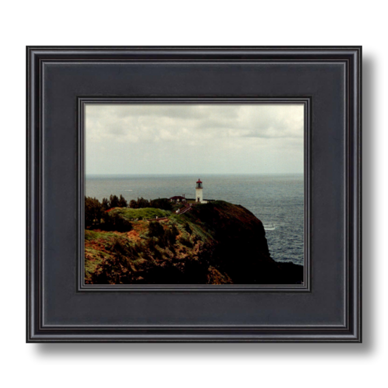 Kilauea Lighthouse I - Framed - Archival Canvas Paper