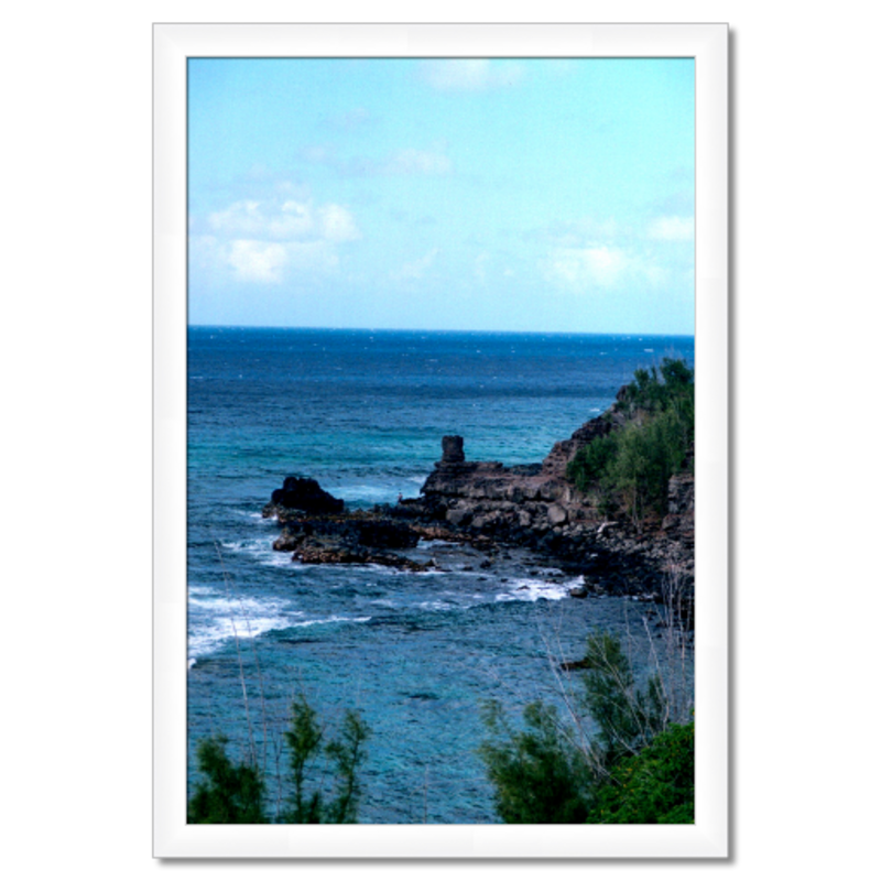 Maui Coast I - Framed - Premium Giclee Paper