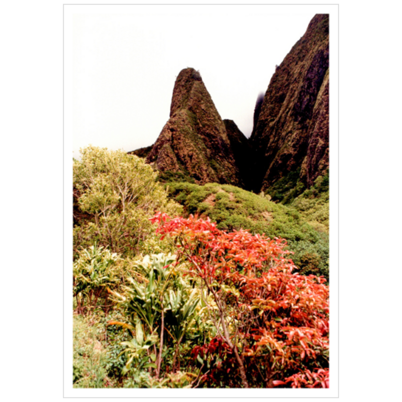 Iao Needle - Archival Canvas Paper