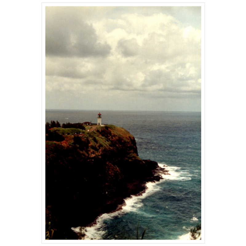 Kilauea Lighthouse II - Archival Canvas Paper