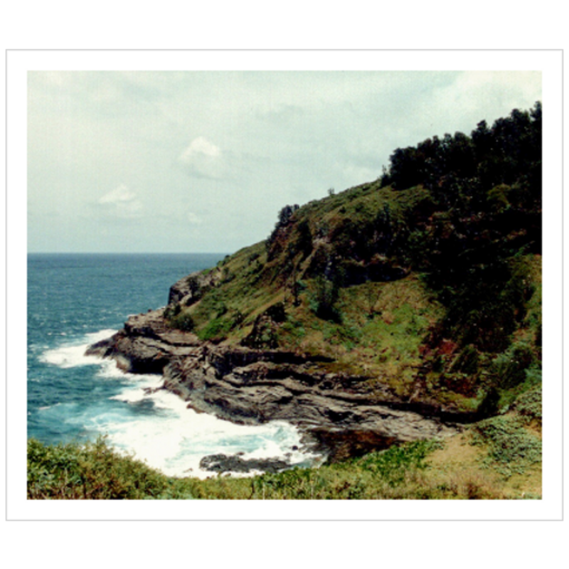 Kauai Coast I - Archival Canvas Paper