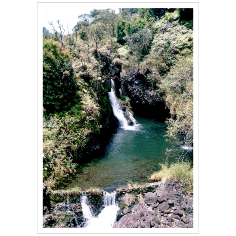 Maui Waterfalls I - Premium Giclee Paper