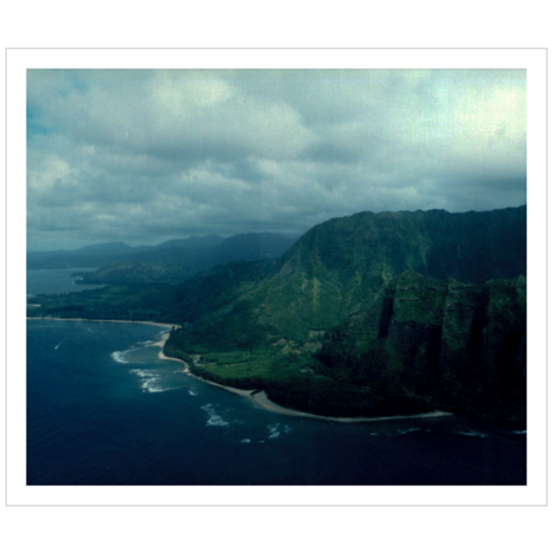 Flying the Nā Pali Coast I - Premium Giclee Paper