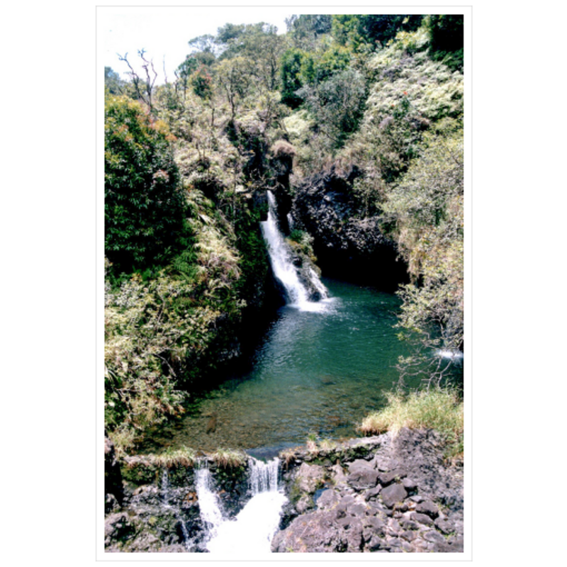 Maui Waterfalls I - Premium Giclee Paper