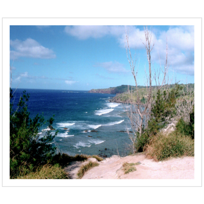 Maui Coast II - Archival Canvas Paper