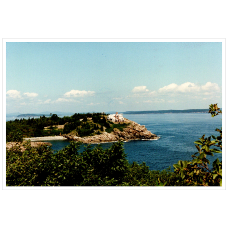 Walking Acadia - Satin Luster Paper