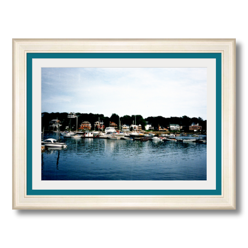 Gloucester Harbor I - Framed - Premium Giclee Paper