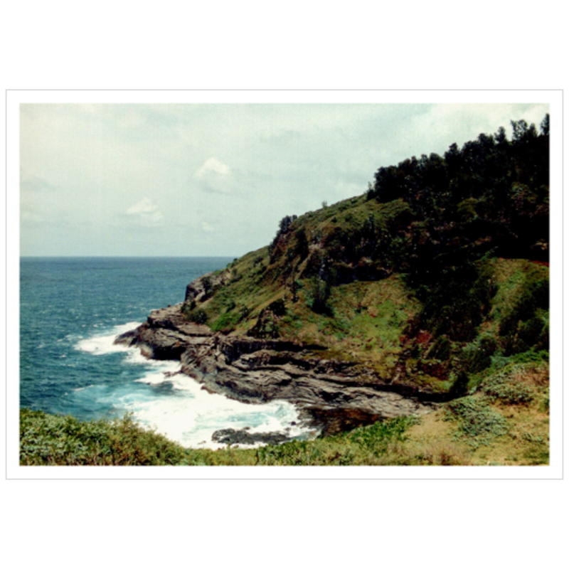 Kauai Coast I - Archival Canvas Paper