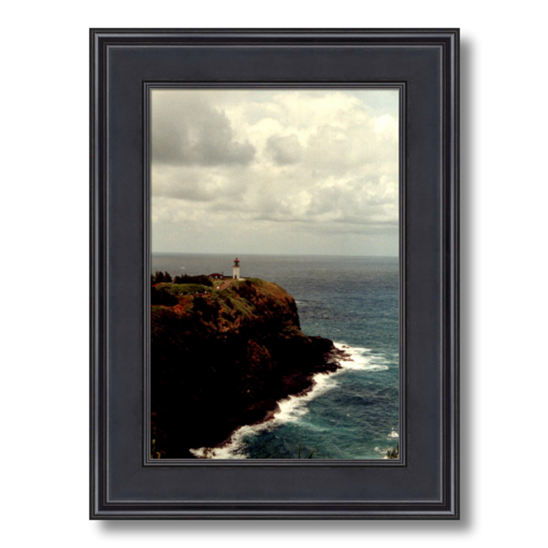 Kilauea Lighthouse II - Framed - Archival Canvas Paper