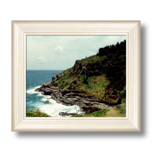 Kauai Coast I - Framed - Archival Canvas Paper