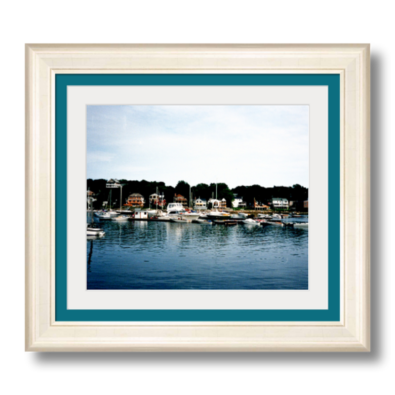 Gloucester Harbor I - Framed - Satin Luster Paper