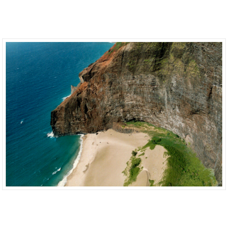 Nā Pali Coast II - Metallic Paper