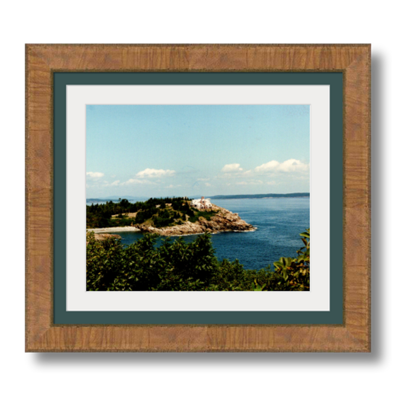 Walking Acadia - Framed - Satin Luster Paper