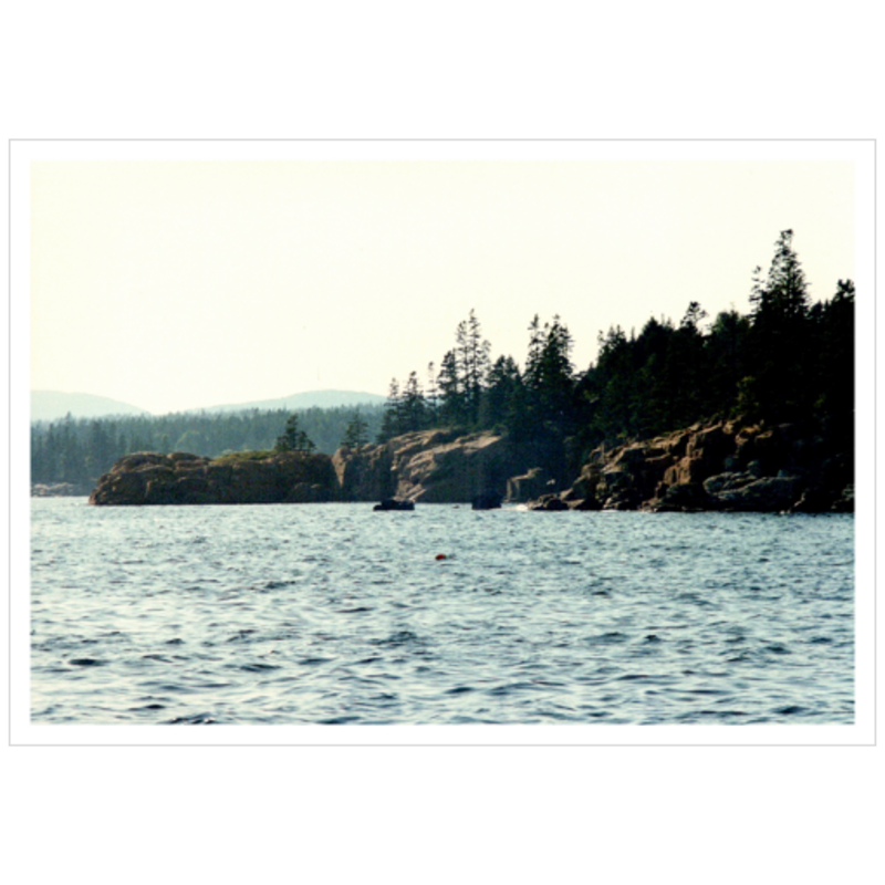 Sailing Acadia - Archival Canvas Paper