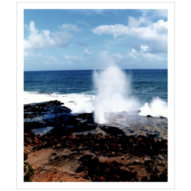 Na Pali Coast I - Hahnemühle Torchon Paper