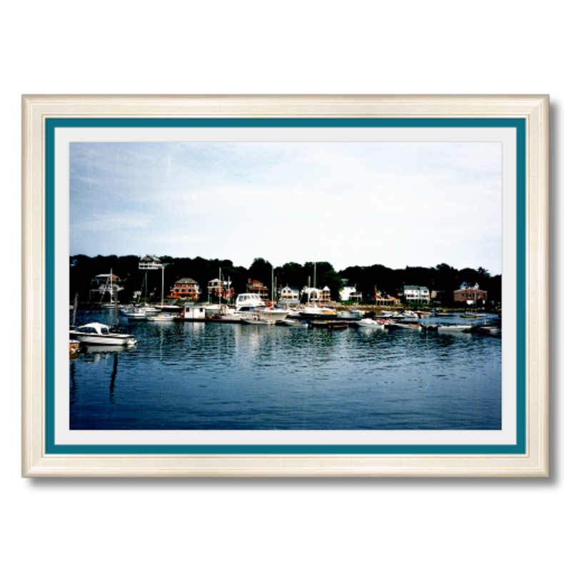 Gloucester Harbor I - Framed - Satin Luster Paper