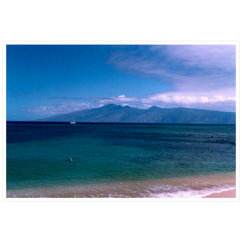 Maui Coast III - Archival Canvas Paper