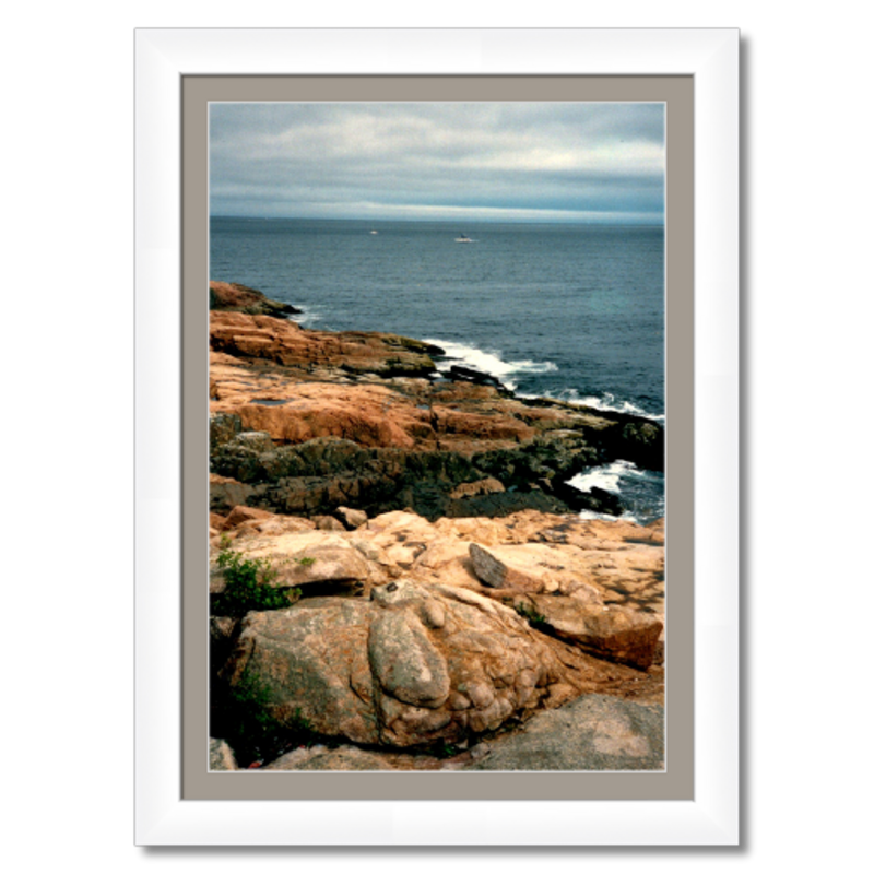 Rockport II - Framed - Archival Linen Paper