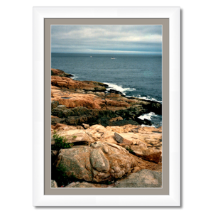 Rockport II - Framed - Archival Linen Paper