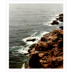 Thunder Hole Bar Harbor - Metallic Paper
