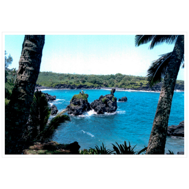 Maui Coast V - Metallic Paper