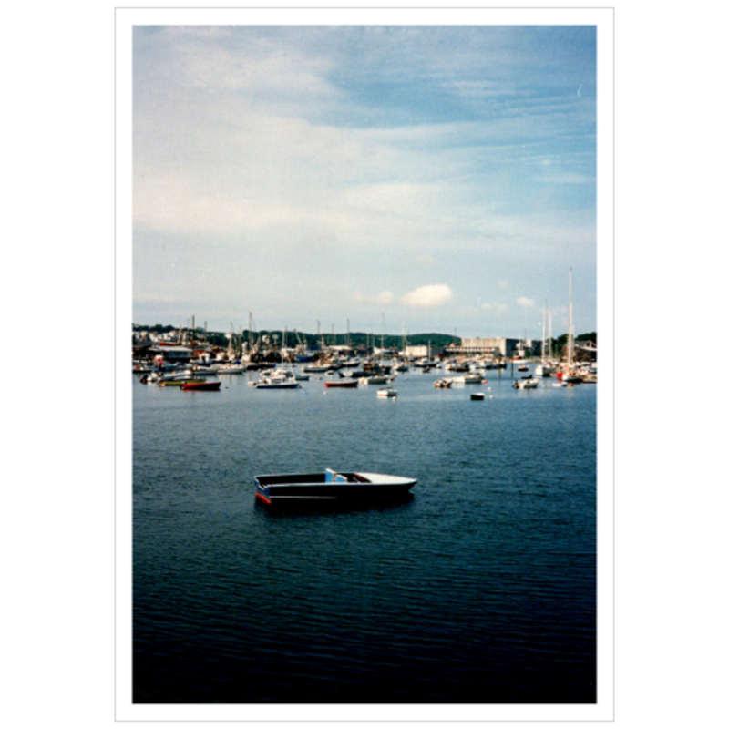 Gloucester Harbor II - Metallic Paper
