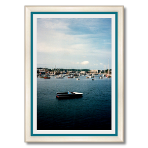Gloucester Harbor II - Framed - Metallic Paper