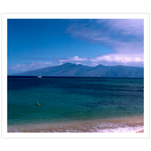 Maui Coast III - Archival Canvas Paper